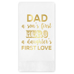 My Father My Hero Guest Napkins - Foil Stamped