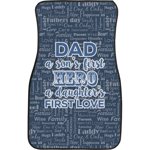 My Father My Hero Front Seat Car Mat