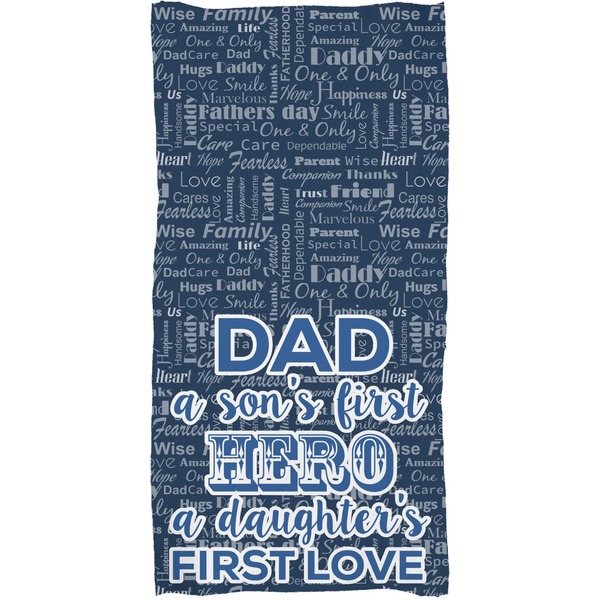 My Father My Hero Full Sized Bath Towel - Apvl