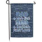 My Father My Hero Small Garden Flag - Single Sided