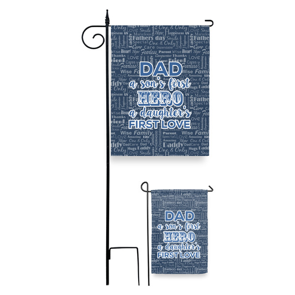 My Father My Hero Garden Flag - PARENT/MAIN