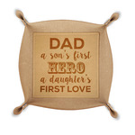 My Father My Hero Genuine Leather Dice Tray