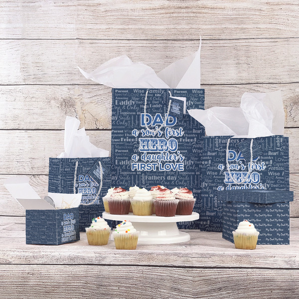 My Father My Hero Gift Bags - In Context