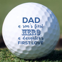 My Father My Hero Golf Balls