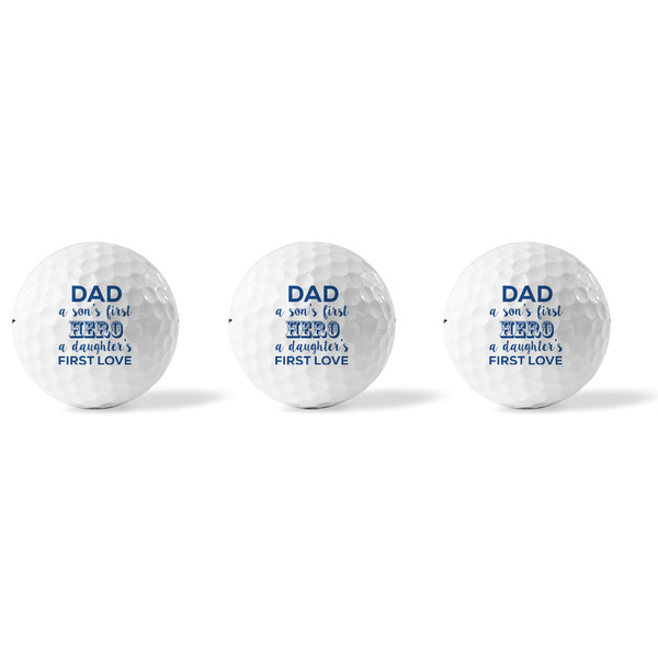 My Father My Hero Golf Balls - Titleist - Set of 3 - APPROVAL