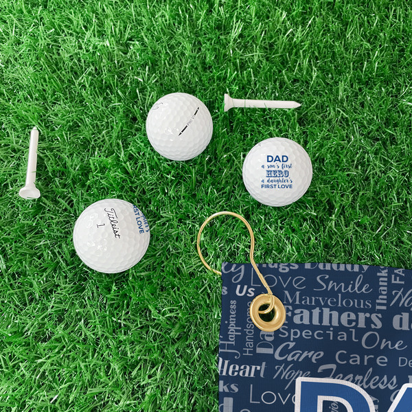 My Father My Hero Golf Balls - Titleist - Set of 3 - LIFESTYLE