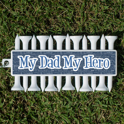 My Father My Hero Golf Tees & Ball Markers Set (Personalized)