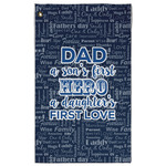 My Father My Hero Golf Towel - Poly-Cotton Blend - Large