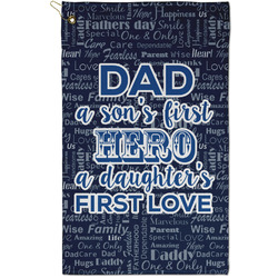 My Father My Hero Golf Towel - Poly-Cotton Blend - Small