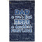 My Father My Hero Golf Towel (Personalized) - APPROVAL (Small Full Print)