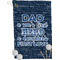 My Father My Hero Golf Towel (Personalized)