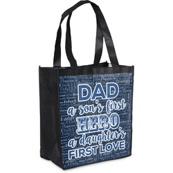 My Father My Hero Grocery Bag