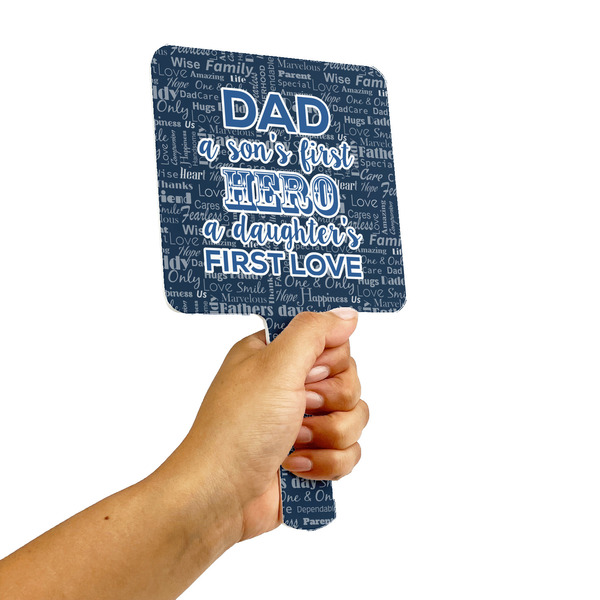 My Father My Hero Hand Mirrors - Alt View