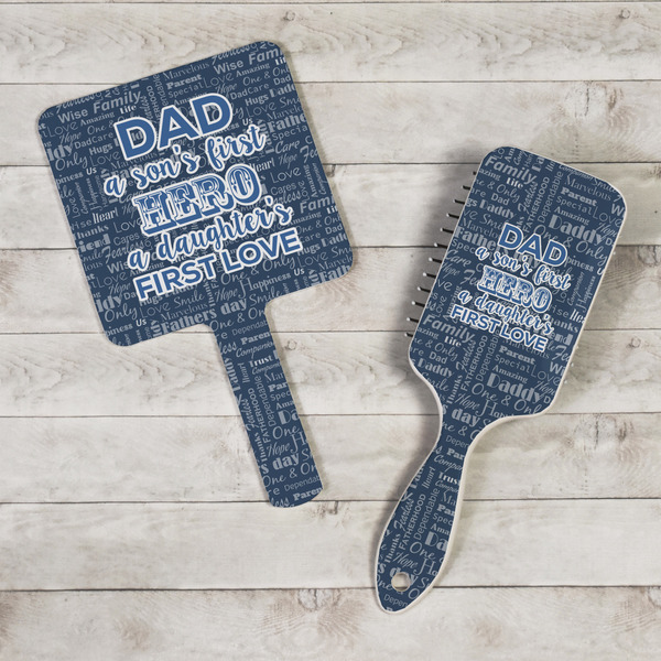 My Father My Hero Hand Mirrors - In Context