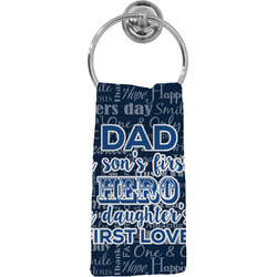My Father My Hero Hand Towel - Full Print (Personalized)