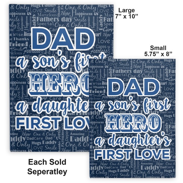 My Father My Hero Hard Cover Journal - Compare