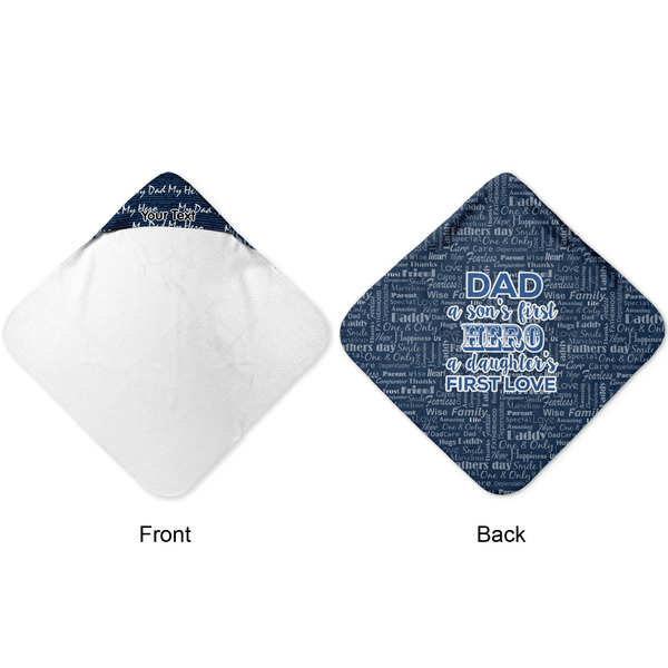 My Father My Hero Hooded Baby Towel- Approval