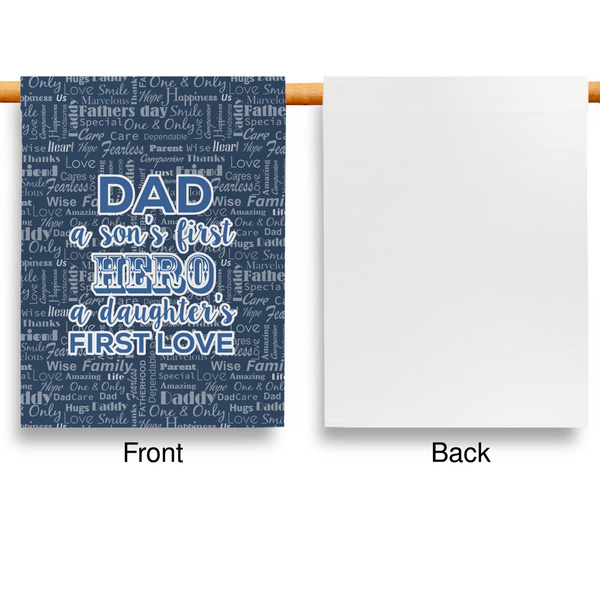 My Father My Hero House Flags - Single Sided - APPROVAL
