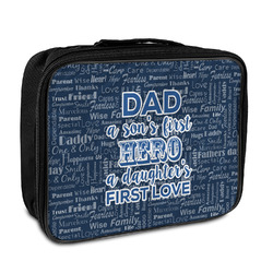 My Father My Hero Insulated Lunch Bag (Personalized)