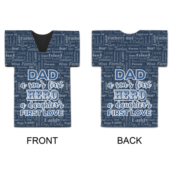 My Father My Hero Jersey Bottle Cooler - APPROVAL