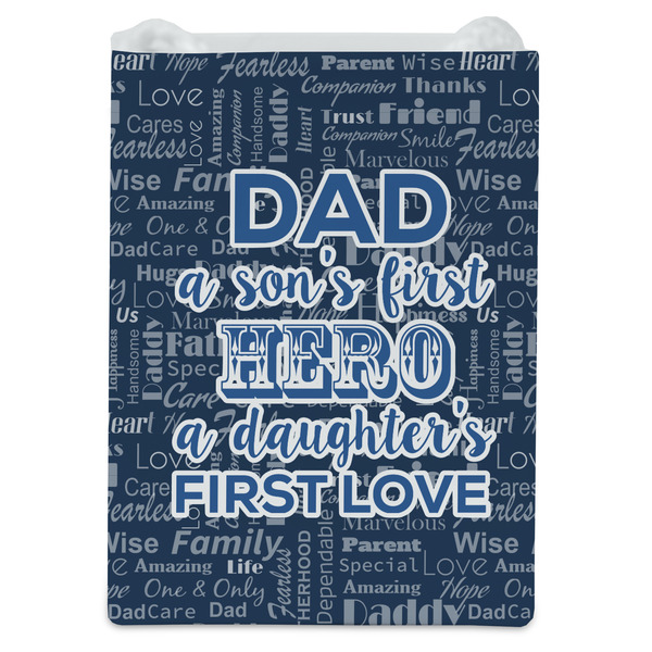 My Father My Hero Jewelry Gift Bag - Matte - Front