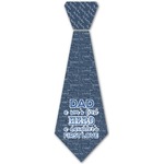 My Father My Hero Iron On Tie (Personalized)