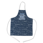 My Father My Hero Kid's Apron - Medium