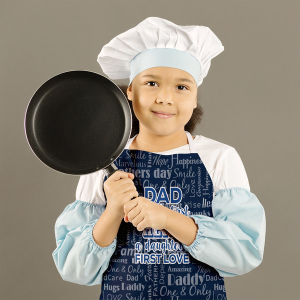 My Father My Hero Kid's Aprons - Medium - Lifestyle