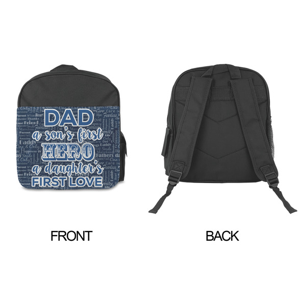 My Father My Hero Kid's Backpack - Approval