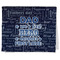 My Father My Hero Kitchen Towel - Poly Cotton - Folded Half