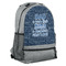 My Father My Hero Large Backpack - Gray - Angled View