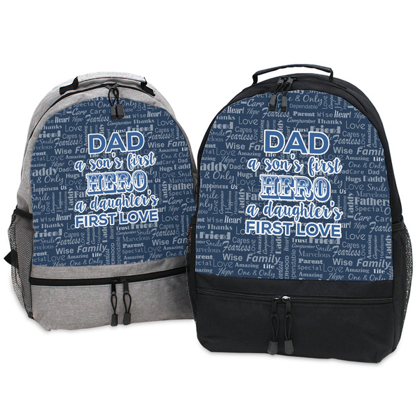 My Father My Hero Large Backpacks - Both
