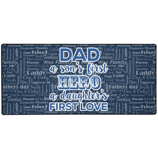 Custom My Father My Hero 3XL Gaming Mouse Pad - 35" x 16"