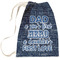 My Father My Hero Large Laundry Bag - Front View