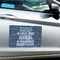 My Father My Hero Large Rectangle Car Magnets- In Context
