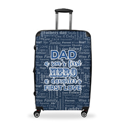 My Father My Hero Suitcase - 28" Large - Checked