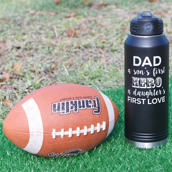 My Father My Hero Laser Engraved Water Bottles - In Context
