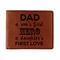 My Father My Hero Leatherette Bifold Wallet - Single Sided