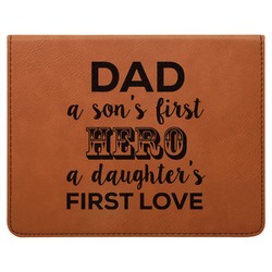 My Father My Hero Leatherette 4-Piece Wine Tool Set