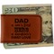 My Father My Hero Leatherette Magnetic Money Clip - Front