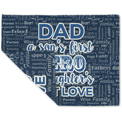 My Father My Hero Double-Sided Linen Placemat - Single
