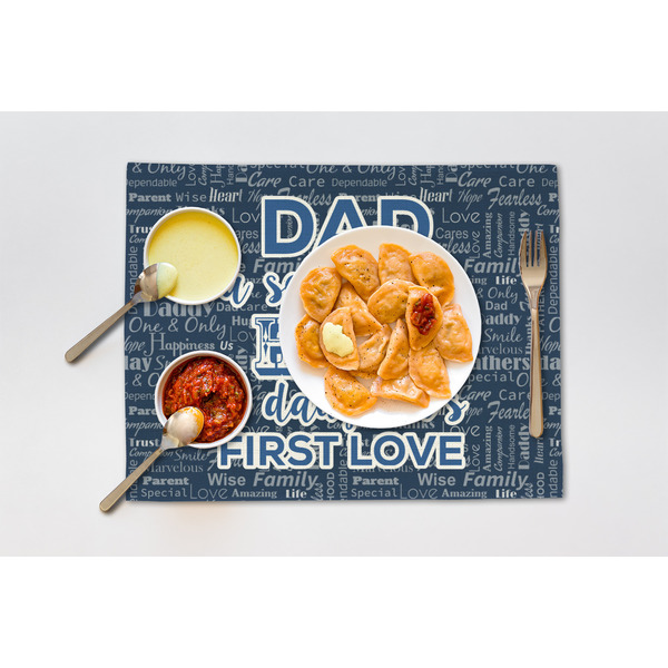 My Father My Hero Linen Placemat - Lifestyle (single)