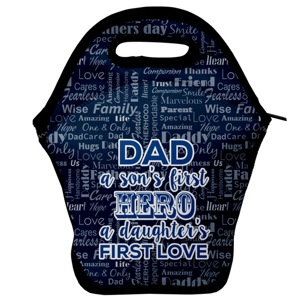 Custom My Father My Hero Lunch Bag