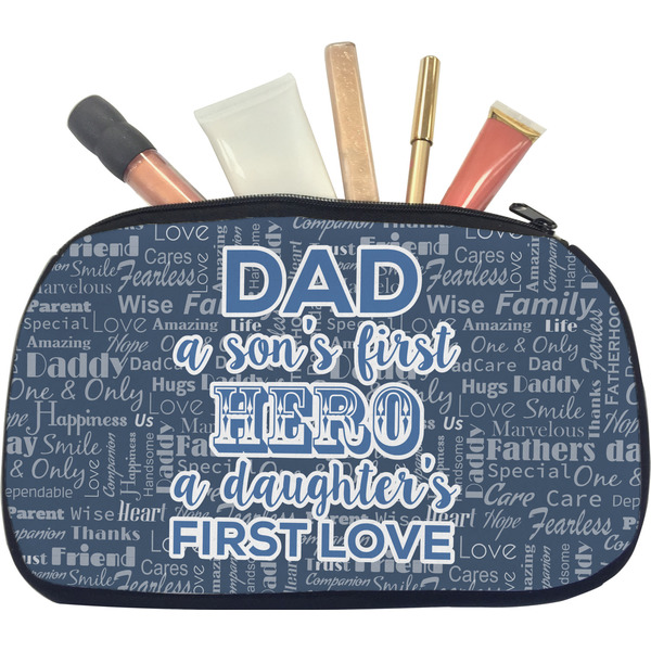 Custom My Father My Hero Makeup / Cosmetic Bag - Medium