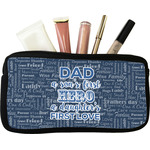 My Father My Hero Makeup / Cosmetic Bag - Small