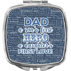 My Father My Hero Compact Makeup Mirror