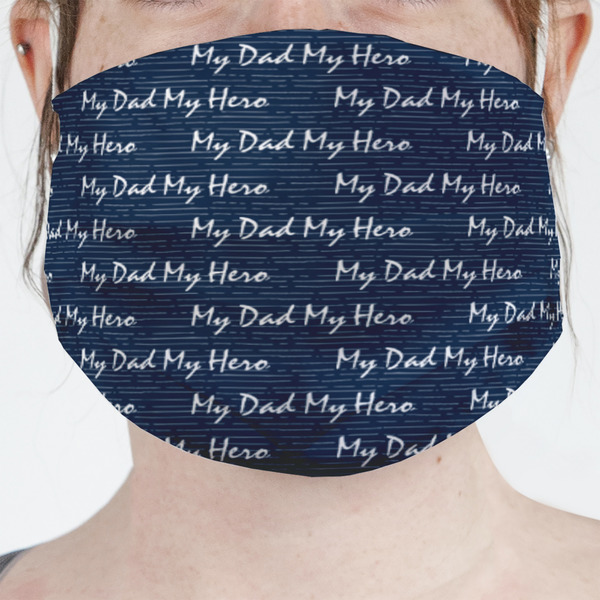 Custom My Father My Hero Face Mask Cover (Personalized)