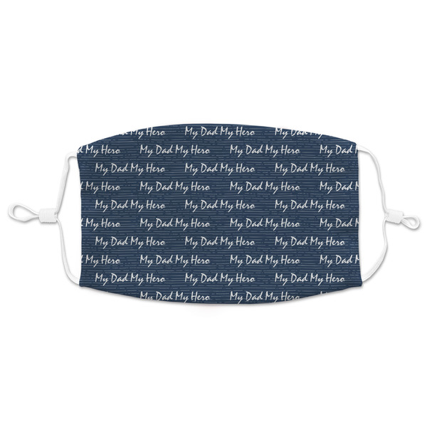 Custom My Father My Hero Adult Cloth Face Mask - XLarge (Personalized)