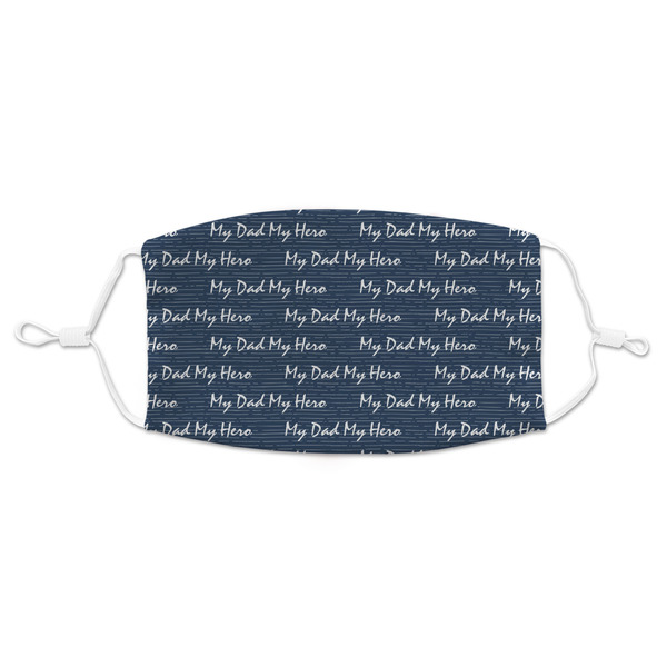 Custom My Father My Hero Adult Cloth Face Mask (Personalized)