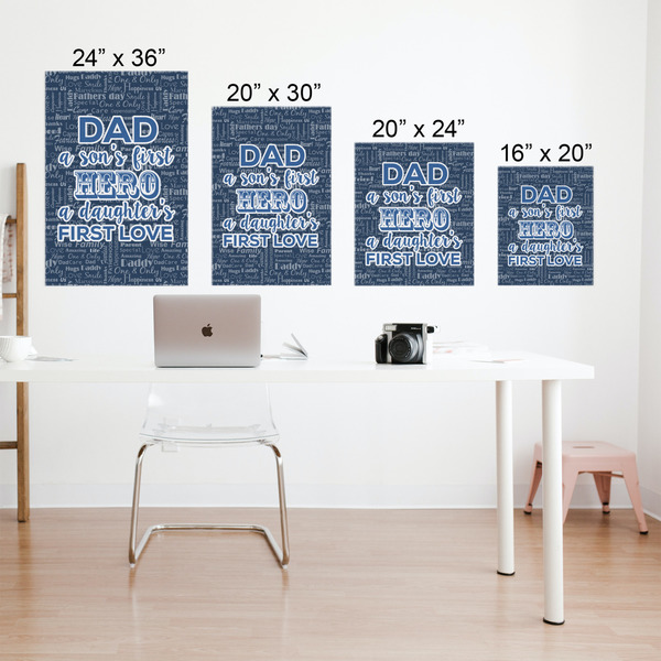 My Father My Hero Matte Poster - Sizes